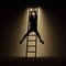 LED Line Light Ladder in Cherry by Noah Spencer 5