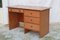 Vintage Desk Rattan and Wood, 1960s, Image 1