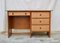 Bureau Vintage en Rotin et Bois, 1960s 16