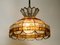 Large Italian Poliarte Glass Ceiling Lamp, 1960s, Image 5