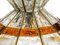 Lampada da soffitto grande Poliarte in vetro, Italia, anni '60, Immagine 13