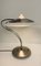 Postmodern Steel and Glass Table Lamp, 1980s 6