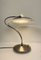 Postmodern Steel and Glass Table Lamp, 1980s 2
