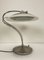 Postmodern Steel and Glass Table Lamp, 1980s 1