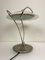 Postmodern Steel and Glass Table Lamp, 1980s 11