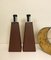 Conical Obelisk Faux-Leather Table Lamps, 1970s, Set of 2 14
