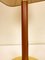 Lámpara de mesa Metalarte de cuero y latón de Hansen, años 70, Imagen 5
