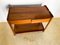 Vintage Italian Coffee Table in Walnut with Two Drawers, 1970s, Image 3