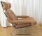Leather Cor Swing Cantilever Lounge Chair & Stool by Reinhold Adolf & Hans Jürgen Schröpfer for Cor, 1960s, Set of 2 8