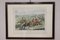 Henry Thomas Alken, Fox Hunting, Antique Watercolor Etchings, 19th Century, Framed, Set of 4 5