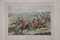 Henry Thomas Alken, Fox Hunting, Antique Watercolor Etchings, 19th Century, Framed, Set of 4 4