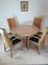 Dining Table and Chairs by Ernest W. Benarek for Thonet, 1980s, Set of 5 11