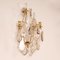 Antique French Wall Sconces in Crystal and Gold Gilded Bronze by Maison Charles, Set of 2 12