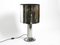 Large Table Lamp in Chrome with Metal Shade, 1970s 1