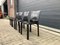 Cab Dining Chairs in Black Leather by Mario Bellini for Cassina, 1990s, Set of 4 10