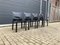 Cab Dining Chairs in Black Leather by Mario Bellini for Cassina, 1990s, Set of 4 11