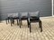 Cab Dining Chairs in Black Leather by Mario Bellini for Cassina, 1990s, Set of 4 32