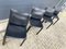 Cab Dining Chairs in Black Leather by Mario Bellini for Cassina, 1990s, Set of 4 27