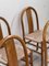 Curved Wooden Dining Chairs by Annig Sarian for Tisettanta, 1980s, Set of 6 7