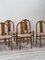 Curved Wooden Dining Chairs by Annig Sarian for Tisettanta, 1980s, Set of 6 5
