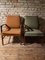 Teak Cigar Armchairs from Fritz Hansen, 1950s, Set of 2, Image 1