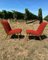 Easy Chairs in the style of Knoll, 1950s, Set of 2, Image 1