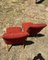 Sessel im Stil von Knoll, 1950er, 2er Set 5