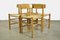 Danish J39 Dining Chairs in Oak by Børge Mogensen for F.D.B. Mobler, 1960s, Set of 4, Image 9