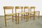 Danish J39 Dining Chairs in Oak by Børge Mogensen for F.D.B. Mobler, 1960s, Set of 4 6