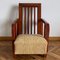 Butaca reclinable Art Déco de caoba, Alemania, años 30, Imagen 15