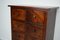 19th Century German Flower Mahogany Apothecary Cabinet 4