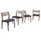 Scandinavian Danish Dining Chairs by Johannes Andersen, Denmark, 1960s, Set of 4 1