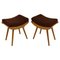 Tabourets Mid-Century, 1985, Set de 2 1