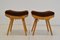 Mid-Century Hocker, 1985, 2er Set 6