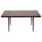 Walnut Coffee Table in High Gloss Finish, Czechoslovakia, 1970s, Image 1