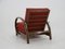 Art Deco Adjustable Armchair, Czechoslovakia, 1930s, Image 9