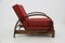 Art Deco Adjustable Armchair, Czechoslovakia, 1930s, Image 8