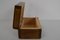 Mid-Century Small Hand Carved Wood Box, 1950s 7