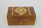 Mid-Century Small Hand Carved Wood Box, 1950s 2