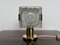 Crystal Glass Table Lamp attributed to Kamenicky Senov, 1970s 7