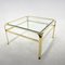 Italian Coffee Table in Brass and Glass by Mauro Lipparini, 1970s 11