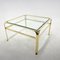 Italian Coffee Table in Brass and Glass by Mauro Lipparini, 1970s, Image 11