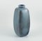 Knabstrup Ceramic Vase with Glaze in Shades of Blue and Grey, 1960s 3