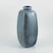Knabstrup Ceramic Vase with Glaze in Shades of Blue and Grey, 1960s, Image 3