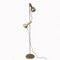 Vintage Gold Twin Spot Floor Lamp from Olso, 1960s 1