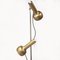 Vintage Gold Twin Spot Floor Lamp from Olso, 1960s 5