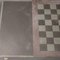 Mesa de centro vintage con tablero de ajedrez de mármol, años 80, Imagen 8