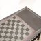 Mesa de centro vintage con tablero de ajedrez de mármol, años 80, Imagen 7