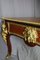 Antiker Louis XV Schreibtisch aus Holz & Leder 8