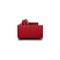 Vida Three-Seater Sofa in Red Leather Rolf Benz 8